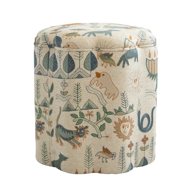 Daisy Ottoman Scout Forest, Chair, Multicoloured