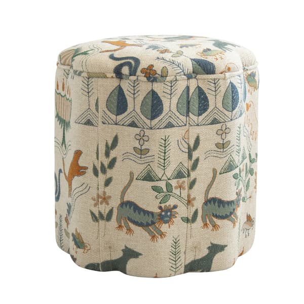 Daisy Ottoman Scout Forest, Chair, Multicoloured