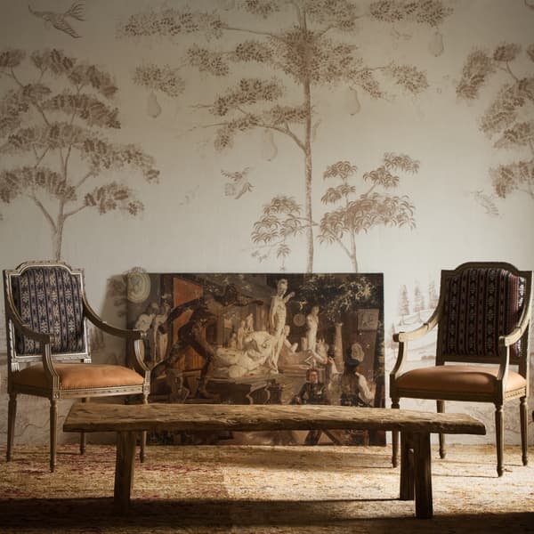 Mythical Land Clay, Wallpaper, Light Neutral - Andrew Martin