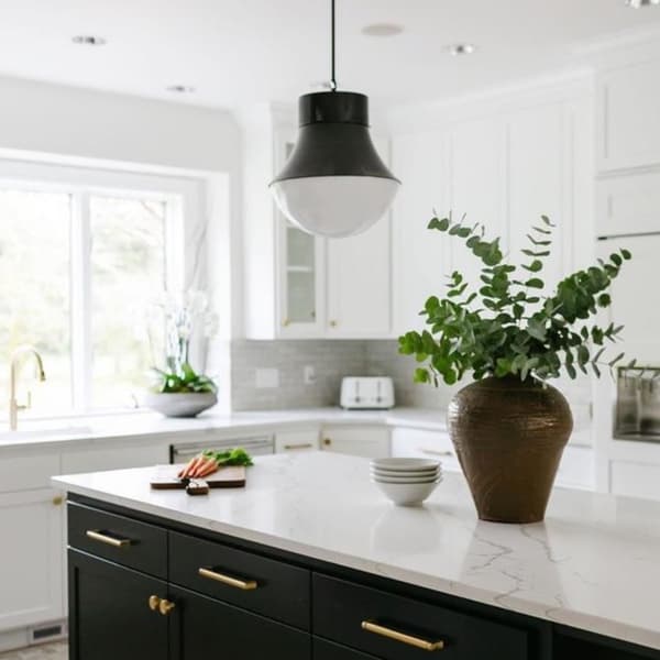 Precision Pendant  Bronze, Pendant Light, Small - Andrew Martin
