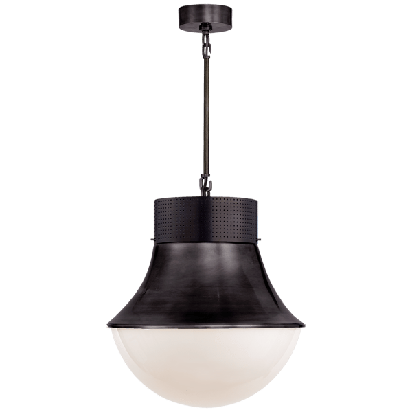Precision Pendant  Bronze, Pendant Light, Large - Andrew Martin