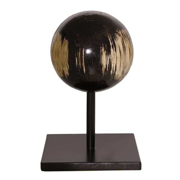 Petrified Wood Sphere, Decorative accessory, Large