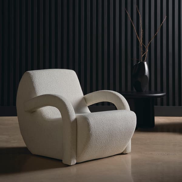 Leo Chair, Accent Chair, White