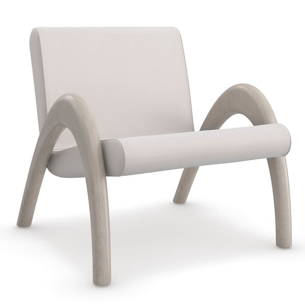 Coco Chair, Armchair, Grey/Light Neutral/Silver