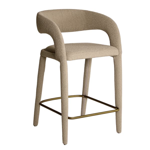 Knox Bar Stool, Bar Stool, Bronze/Dark Neutral