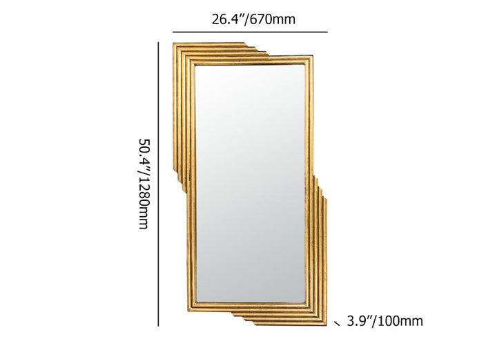 Gold Wall Decorative & Dressing Mirror