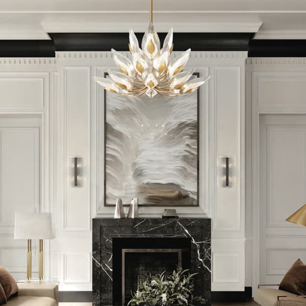 Blossom Chandelier, Chandelier, Large, Gold - Andrew Martin