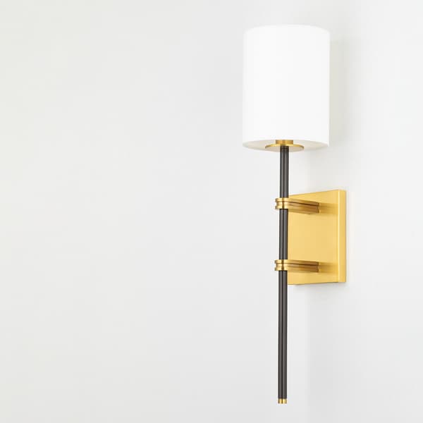 Denise Wall Light Bronze, Wall Light, Aged Old Bronze - Andrew Martin