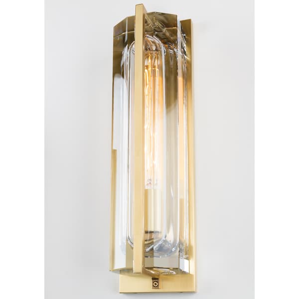 Hawkins Wall Light, Wall Light, Brass - Andrew Martin