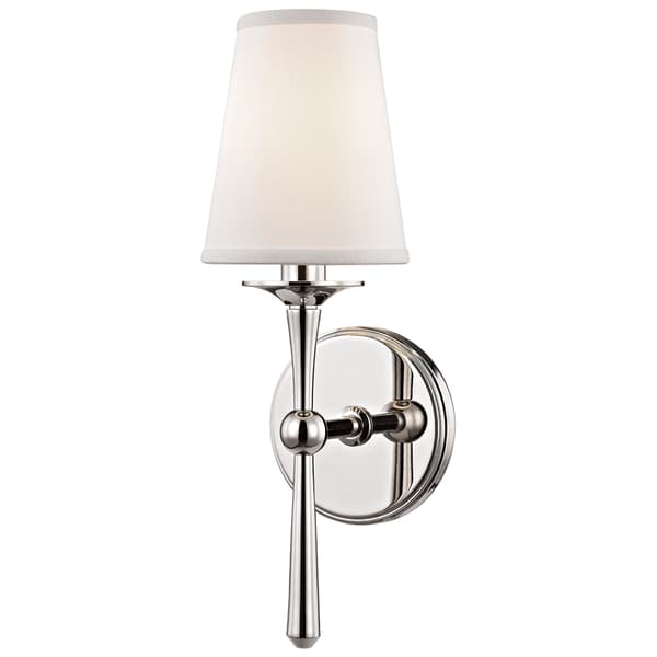 Islip Wall Light Nickel, Wall Light, Polished Nickel - Andrew Martin