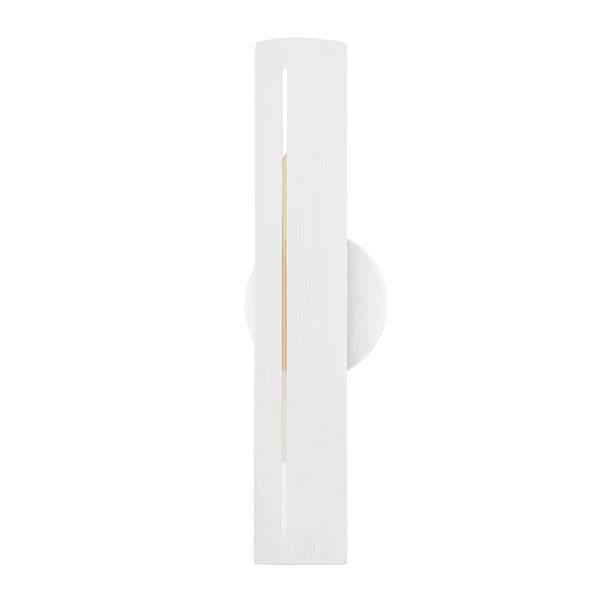 Brandon Wall Light White, Wall Light, White Gesso - Andrew Martin