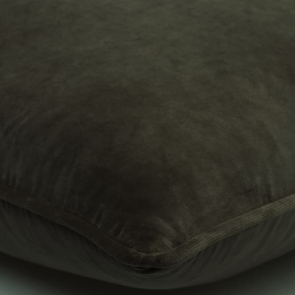 Medici Charcoal, Sustainable Feather, Cushion - Andrew Martin
