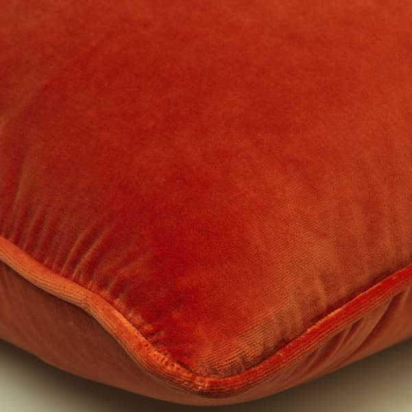 Medici Orange, Sustainable Feather, Cushion - Andrew Martin