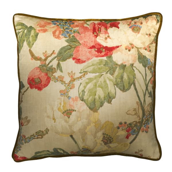 Peony Natural, Sustainable Feather, Cushion - Andrew Martin