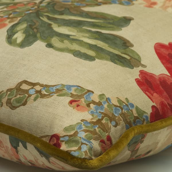 Peony Natural, Sustainable Feather, Cushion - Andrew Martin