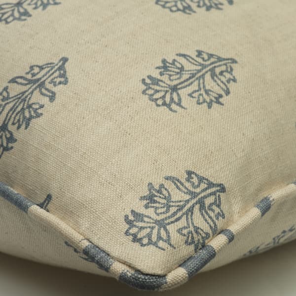Buttercup Denim, Sustainable Feather, Cushion - Andrew Martin