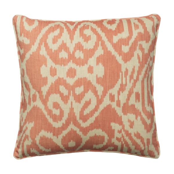 Otter Coral, Sustainable Feather, Cushion - Andrew Martin