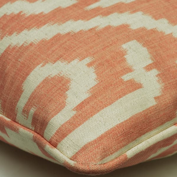 Otter Coral, Sustainable Feather, Cushion - Andrew Martin