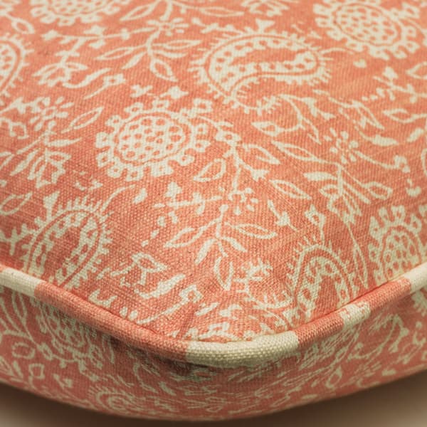 Sunflower Coral, Sustainable Feather, Cushion - Andrew Martin