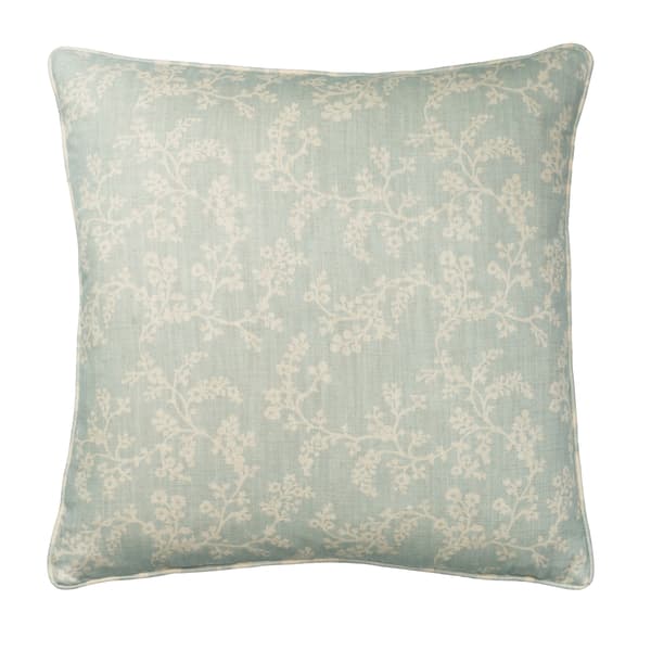 Vine Duck Egg, Sustainable Feather, Cushion - Andrew Martin