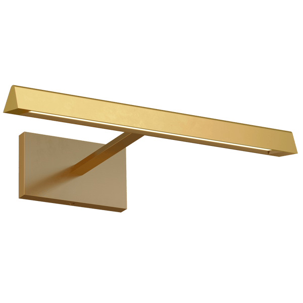Dessau Picture Light Brass, Picture Light, Natural Brass - Andrew Martin