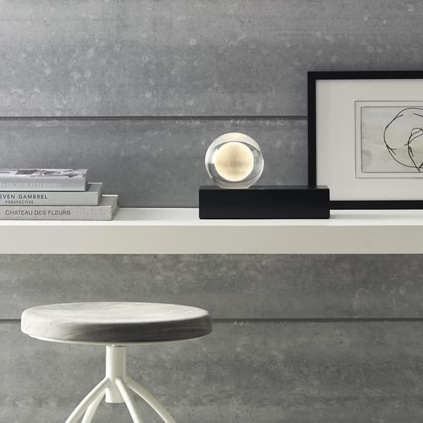 Mina Table Lamp Nightshade Black, Table Lamp - Andrew Martin