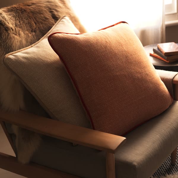 Riverbank Lobster, 50/50% Wool And Feather Mix, Cushion, 55cm x 55cm - Andrew Martin