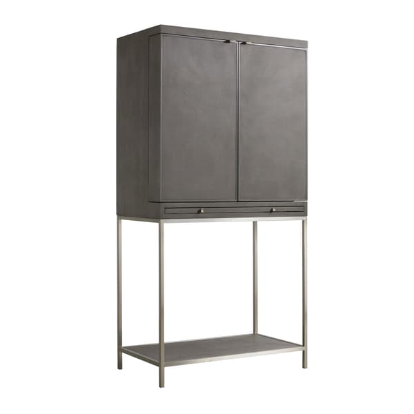 Melissa Bar Cabinet Grey, Bar Cabinet - Andrew Martin