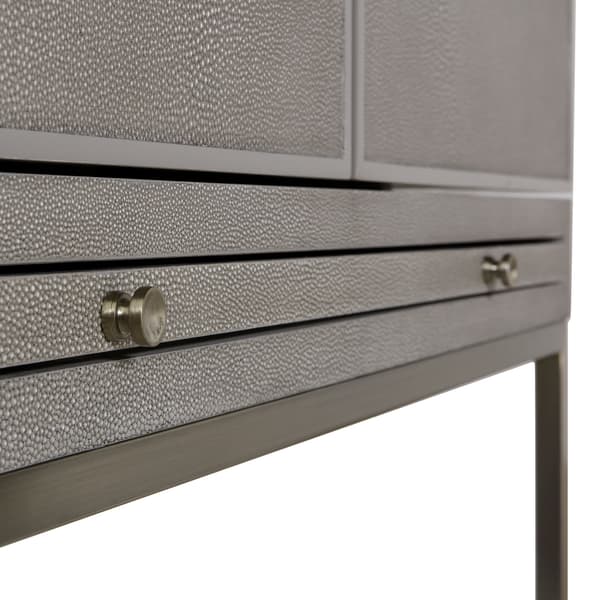 Melissa Bar Cabinet Grey, Bar Cabinet - Andrew Martin