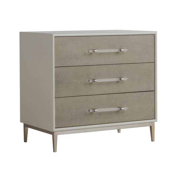 Alice Nightstand Grey, Bedside Table - Andrew Martin