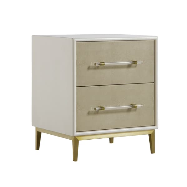 Alice Small Nightstand Ivory, Bedside Table - Andrew Martin
