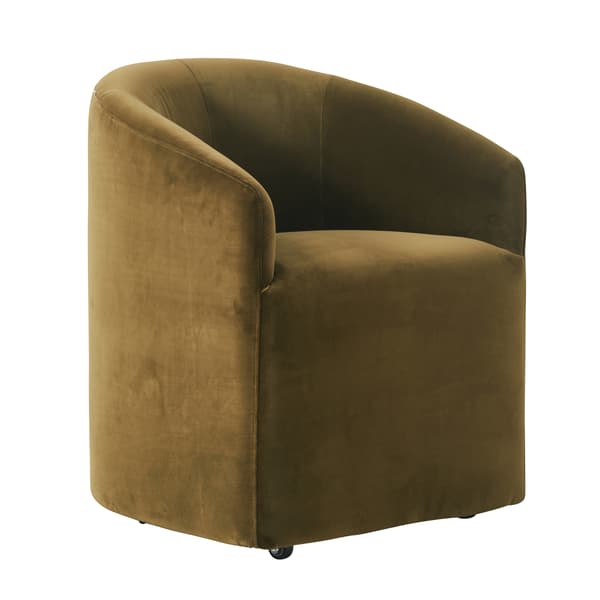 Alto Dining Chair Velvet Olive, Dining/ Arm Chair