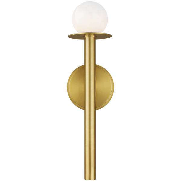 Nodes Single Wall Light, Wall Light, Brass - Andrew Martin