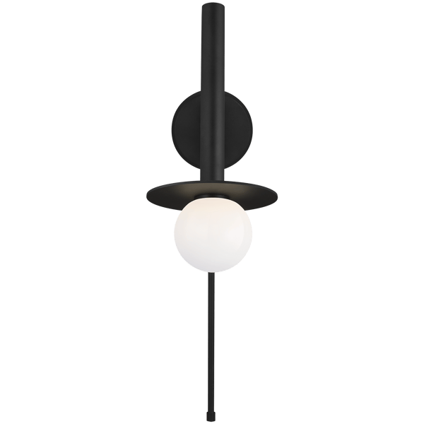 Nodes Pivot Wall Light Midnight Black, Wall Light - Andrew Martin
