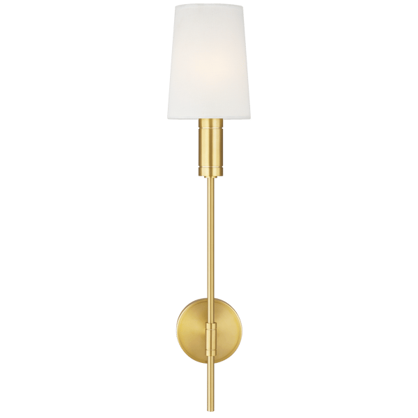 Beckman Wall Light, Wall Light, Burnished Brass - Andrew Martin
