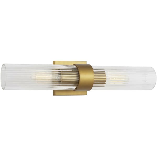 Geneva Wall Light Brass, Wall Light, Burnished Brass - Andrew Martin