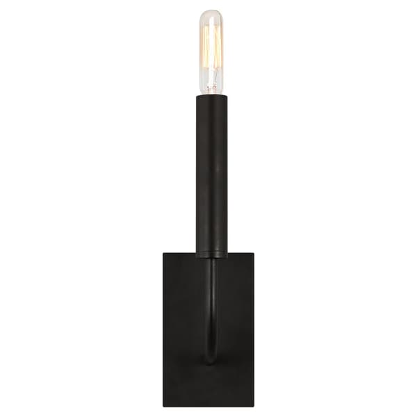 Brianna Single Wall Light Iron, Wall Light, Aged Iron - Andrew Martin