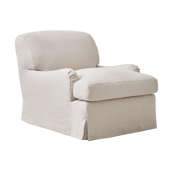 Lady May Chair, Stone, Armchair, Light Neutral - Andrew Martin