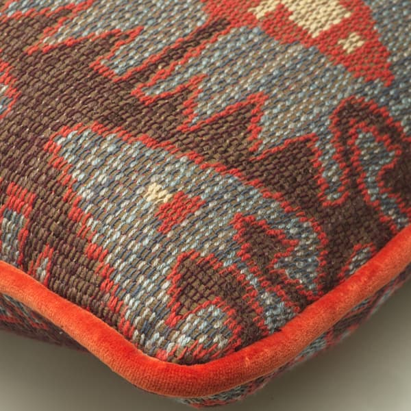 Espiga Blue, Sustainable Feather, Cushion, 55cm x 55cm - Andrew Martin