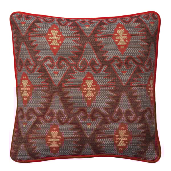 Espiga Blue, Sustainable Feather, Cushion, 55cm x 55cm - Andrew Martin