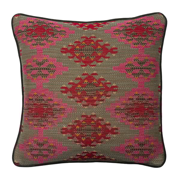Orillo Pink, Sustainable Feather, Cushion, 55cm x 55cm - Andrew Martin