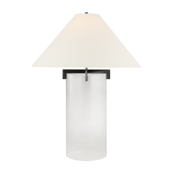 Brooks Table Lamp Iron, Table Lamp, Crystal and Aged Iron - Andrew Martin