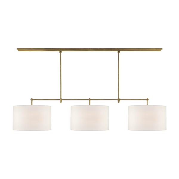 Bryant Pendant  Brass, Ceiling Light, Large, Hand-Rubbed Antique Brass - Andrew Martin