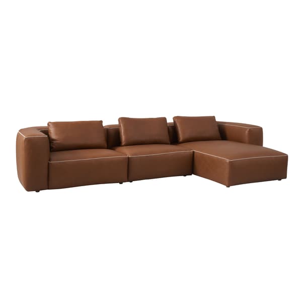 Joshua Sectional Sofa | Leather Corner Sofa