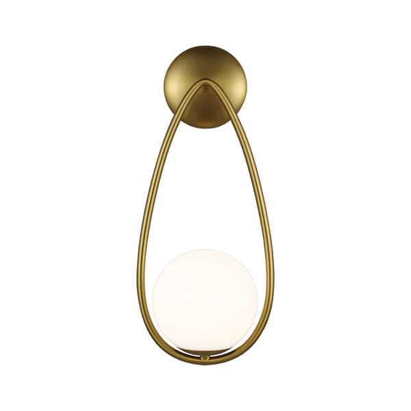 Galassia Wall Light Brass, Wall Light, Burnished Brass - Andrew Martin