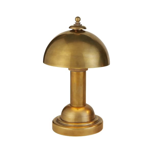 Totie Table Lamp Brass, Desk Lamp, Hand-Rubbed Antique Brass - Andrew Martin