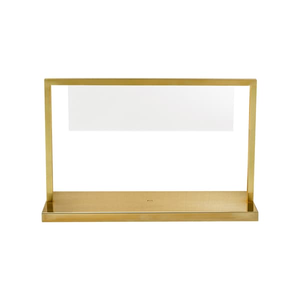 Everett Table Lamp Brass, Desk Lamp, Natural Brass - Andrew Martin