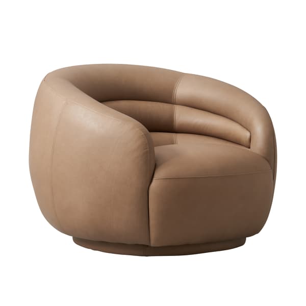 Haynes Swivel Chair, Swivel Chair, Bronze/Brown - Andrew Martin