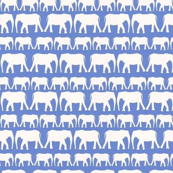 Nell Denim Wallpaper, Wallpaper - Andrew Martin