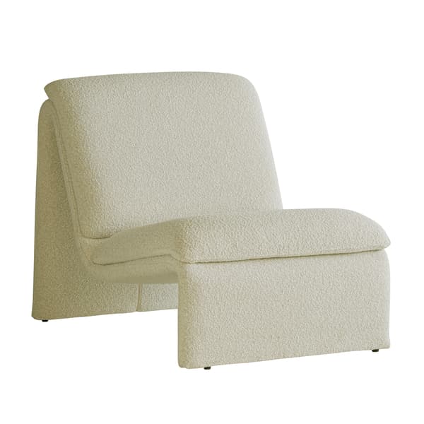 Diana Chair, Occasional Chair, White/Light Neutral - Andrew Martin